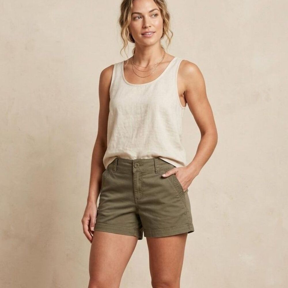 Maurices Women’s Size 9/10 Olive Green Cotton Cargo Shorts Y2K Boho Cargo